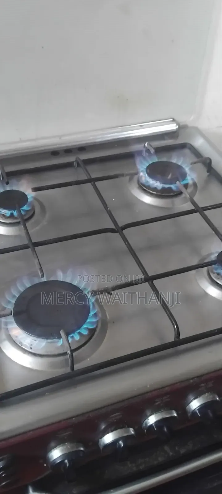 Ramtom Cooker 4 Burner,working Perfectly Bt Oven Glass Broken