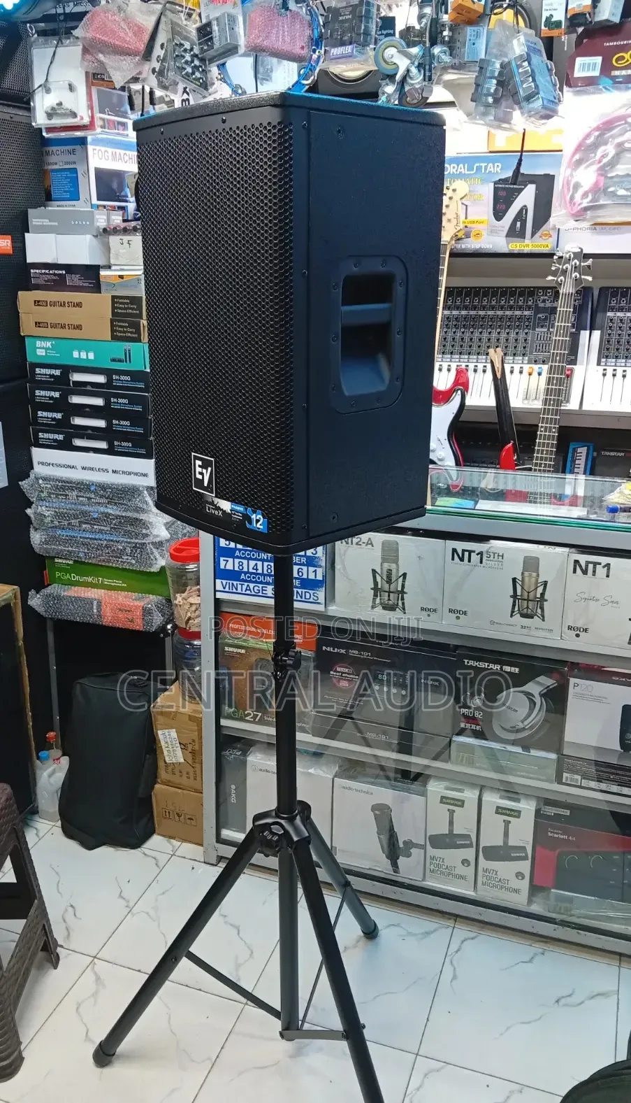 12inch EV Speaker With Heavy Duty Quality Stand