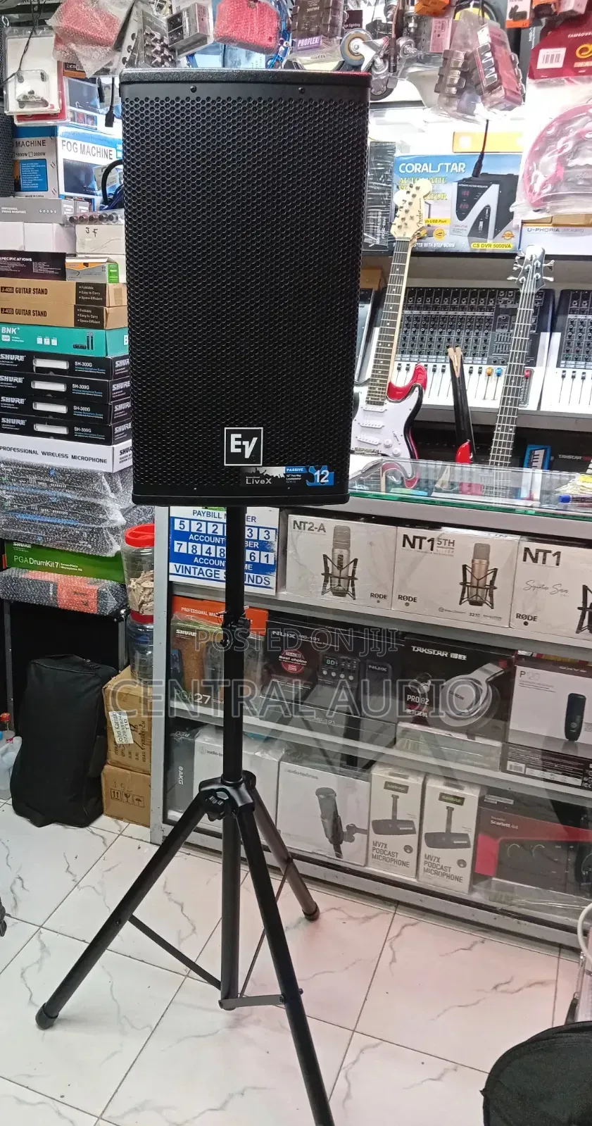 12inch EV Speaker With Heavy Duty Quality Stand