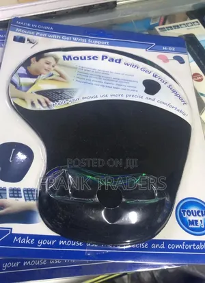 Mousepad With Wrist Rest Gel