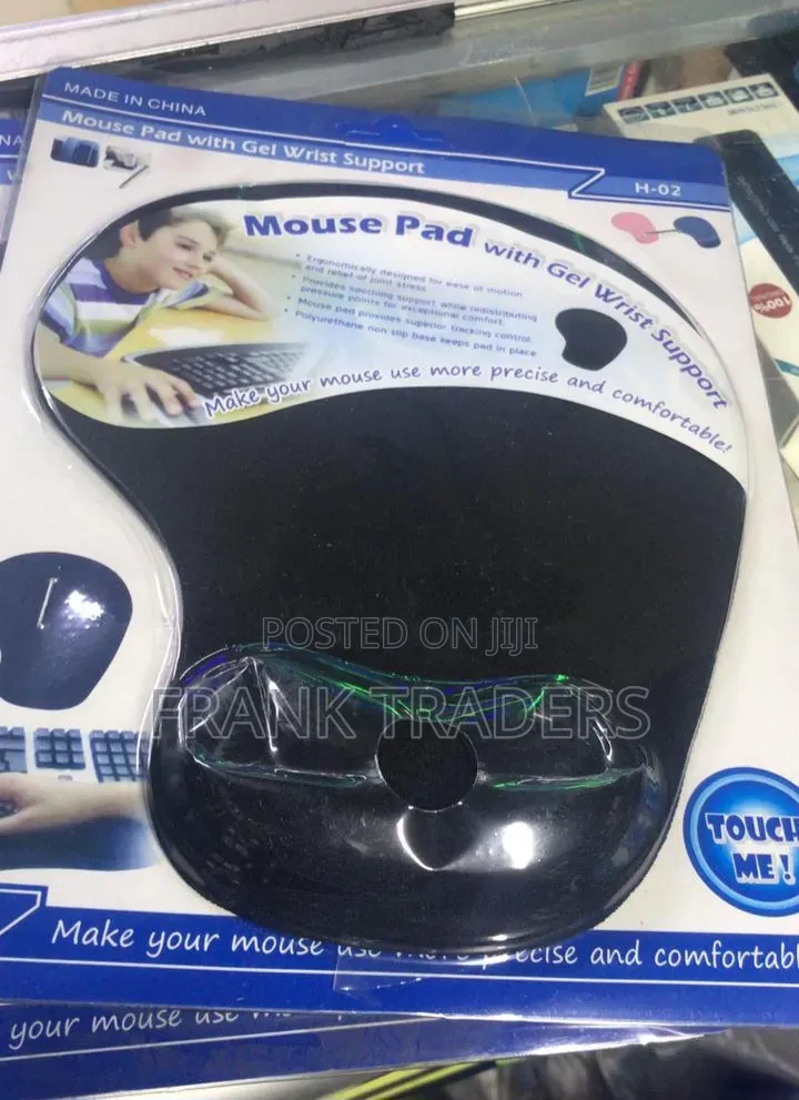 Mousepad With Wrist Rest Gel