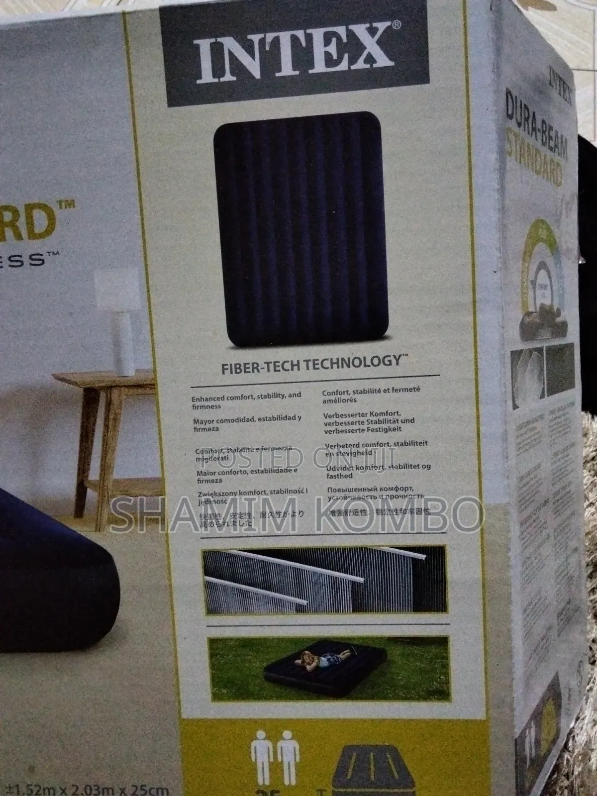 An Inflatable Mattress Used for a Month