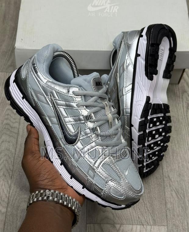  the Nike P-6000 in Metallic Silver Size 38-45