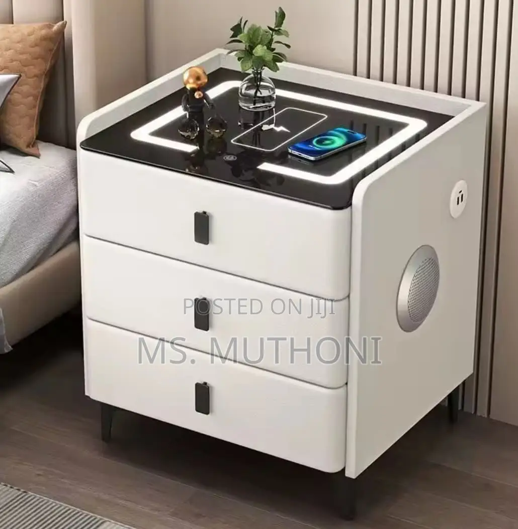 Modern Multifunctional Smart Nightstand