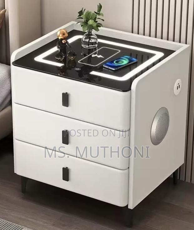 Modern Multifunctional Smart Nightstand - thumbnail 2