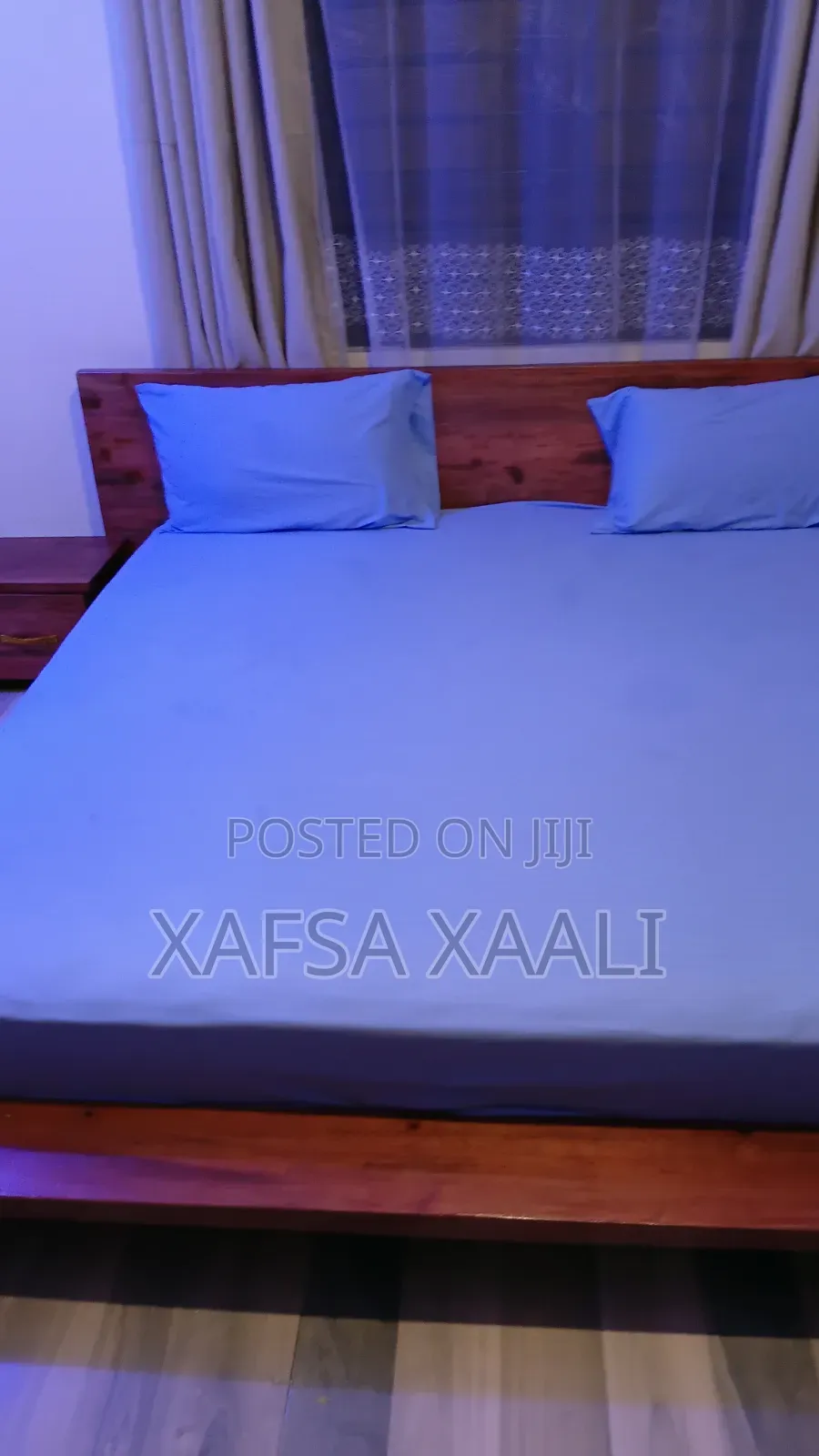 *6×6 Japanese _Styl Mahogany Bed for Sell