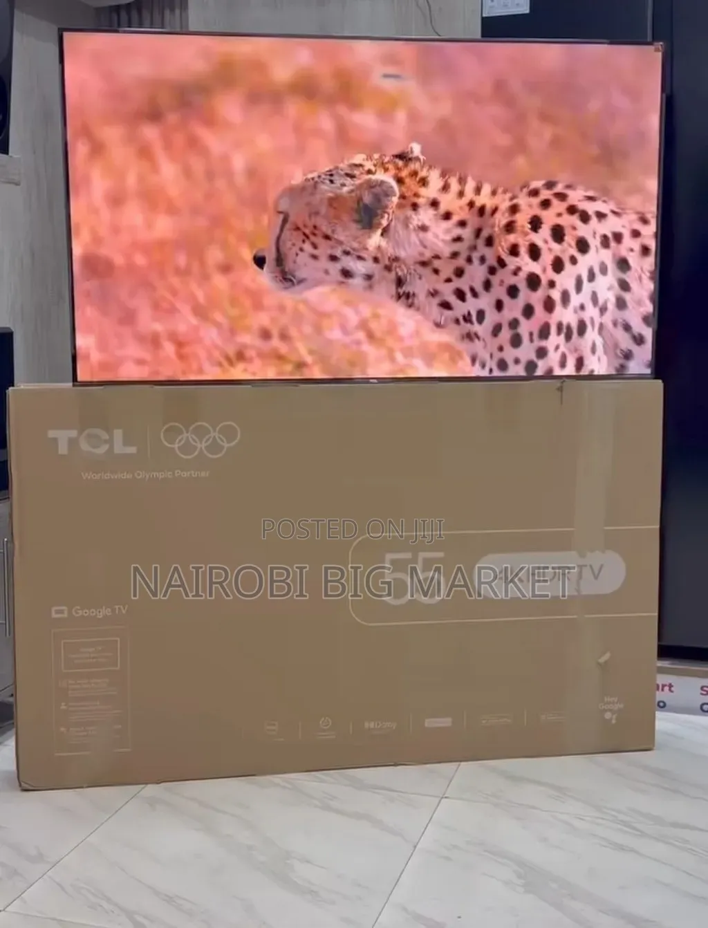 TCL 55 Inch 4 K HDR Television HTC 55