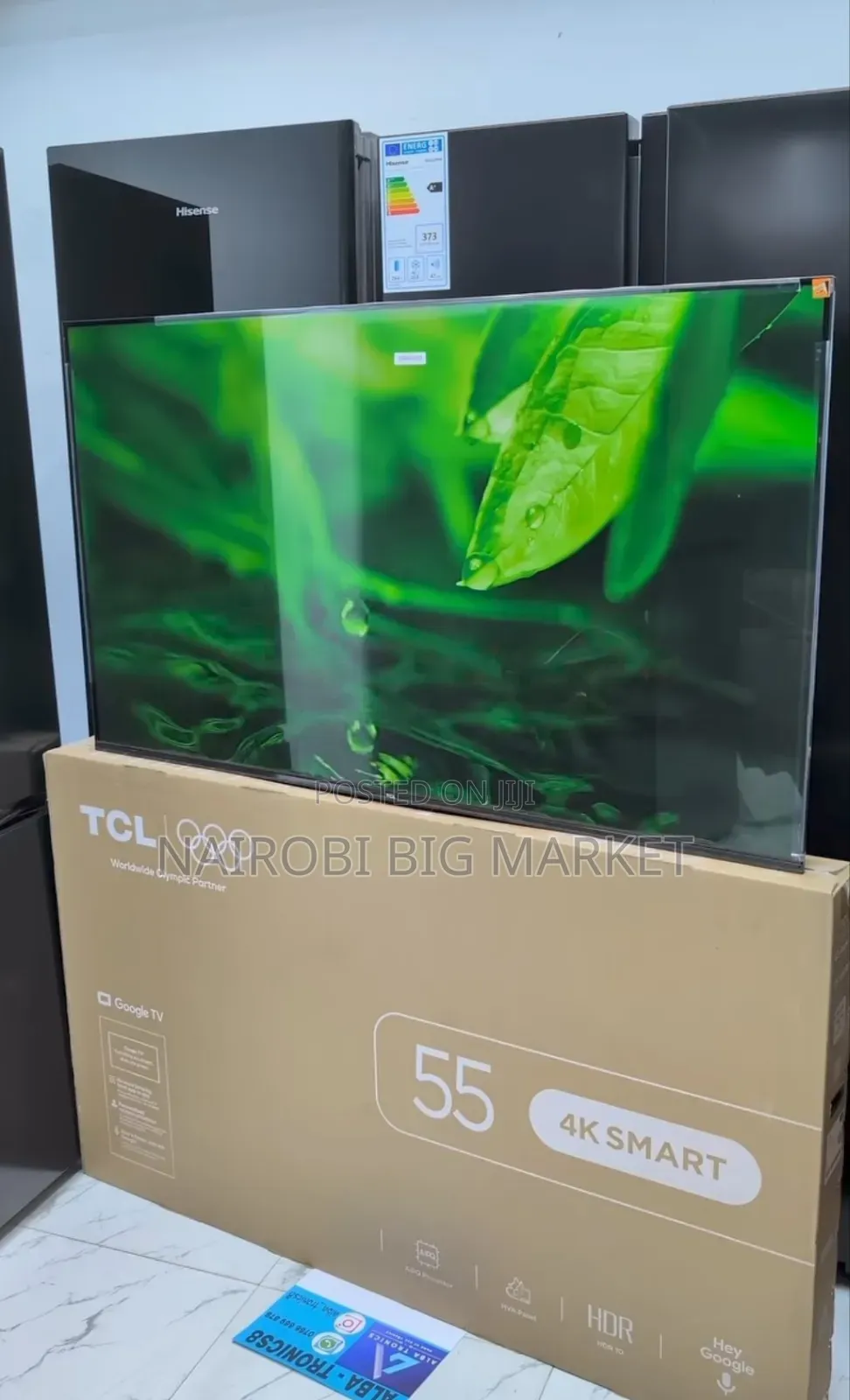 TCL 55 Inch 4 K HDR Television Dolby Atmos