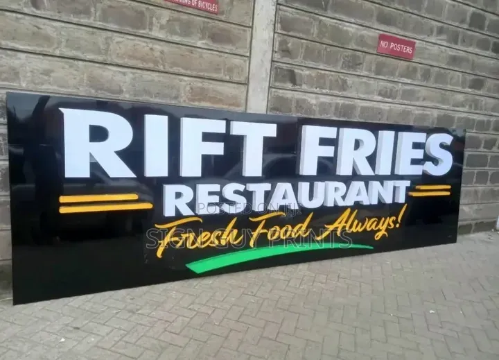 3d, 2d Signages