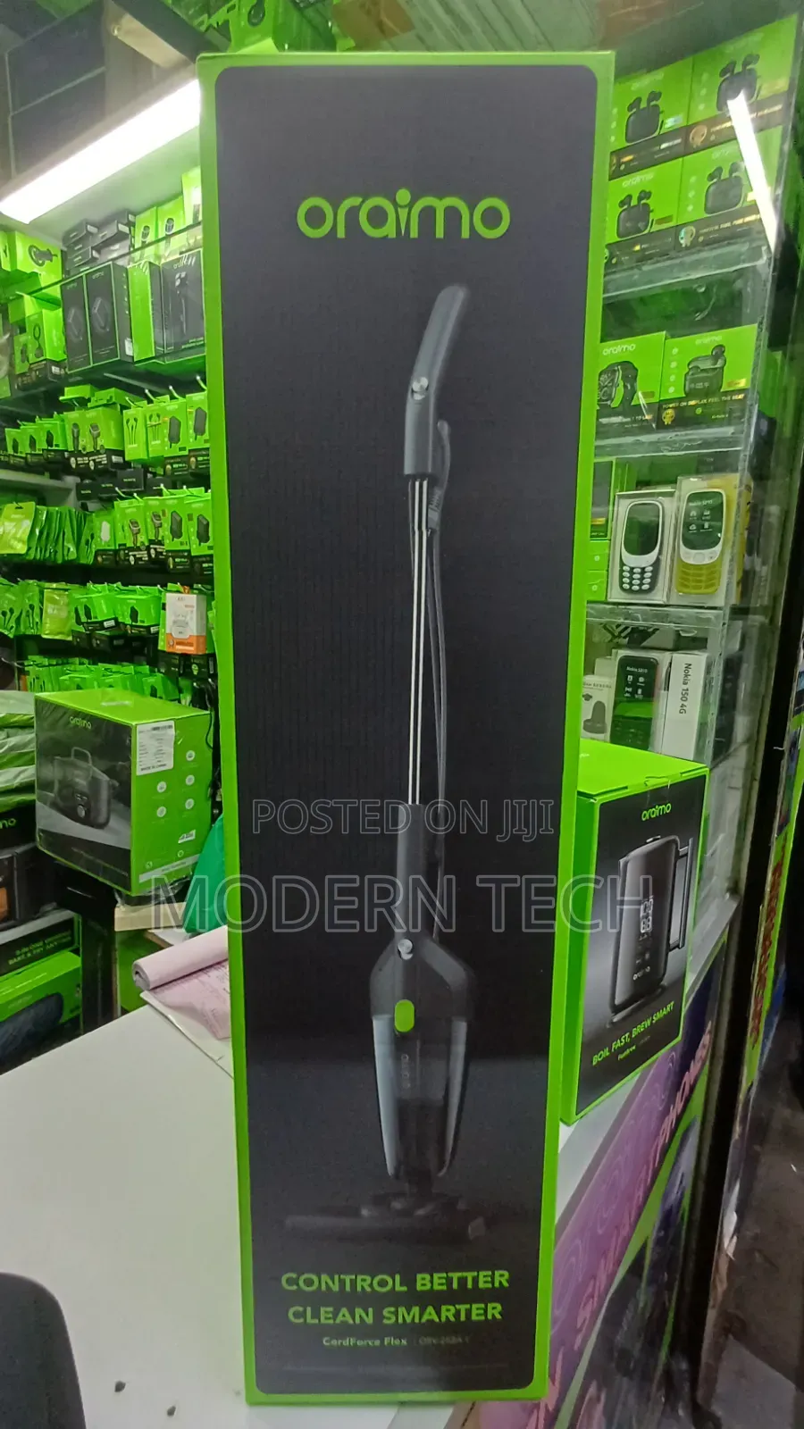 Oraimo CordForce Flex Lightweight Stick Handheld Vacuum