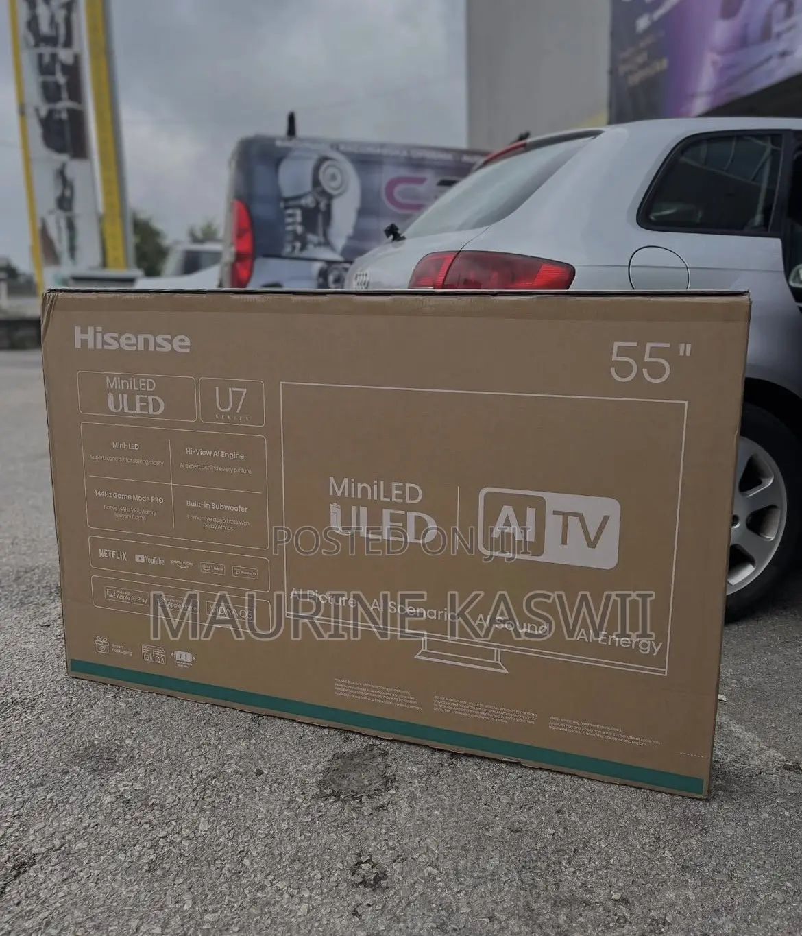 Hisense 55 Inch 55U7N ULED Smart UHD