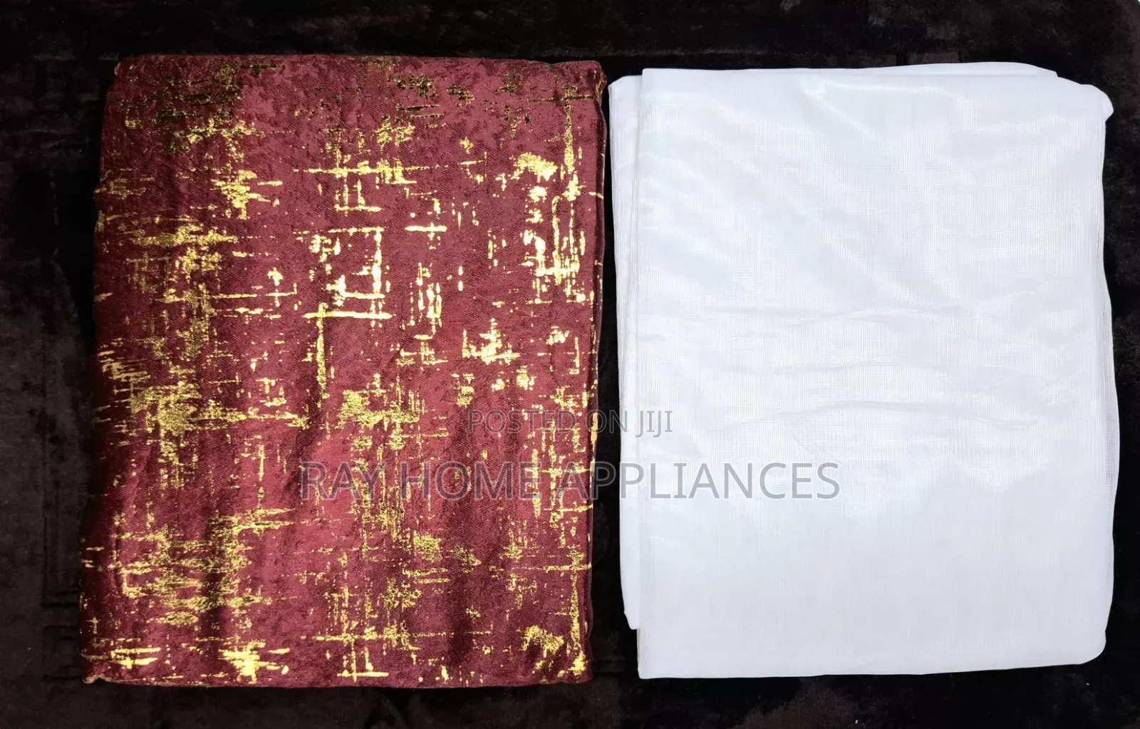 Plain and Marble Curtains