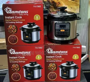 Ramtons Electric Pressure Cooker 12 Cooking Settings