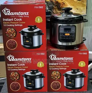 Ramtons Electric Pressure Cooker 12 Cooking Settings