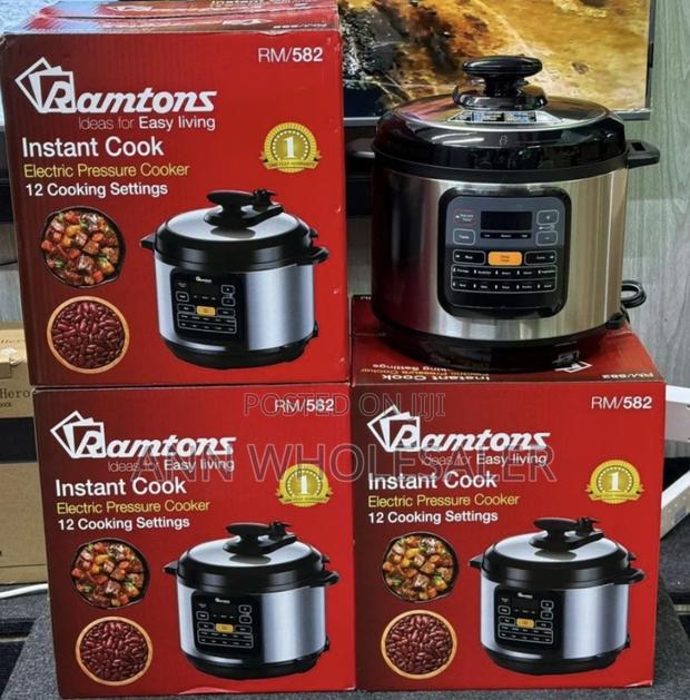 Ramtons Electric Pressure Cooker 12 Cooking Settings - thumbnail 2