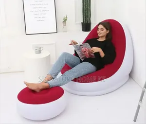 Inflatable Lazy Sofa With Footrest