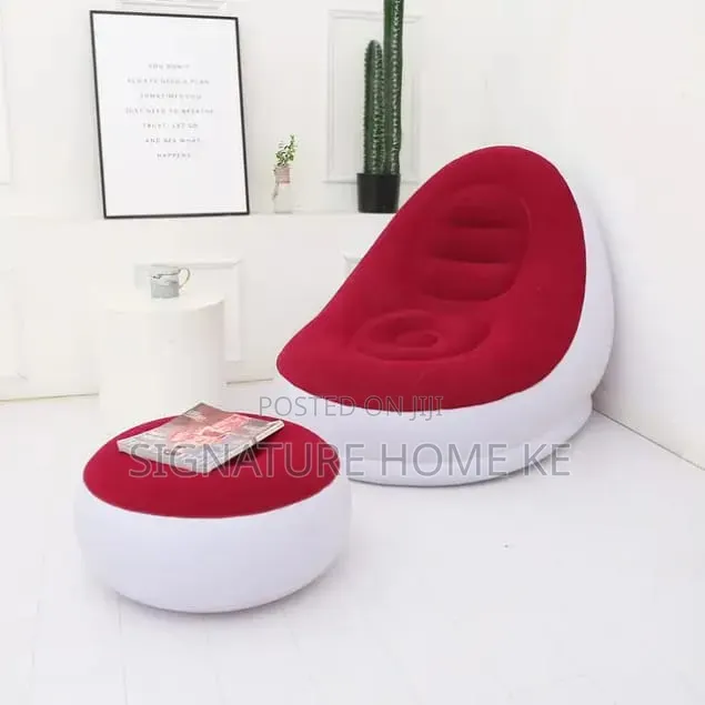Inflatable Lazy Sofa With Footrest