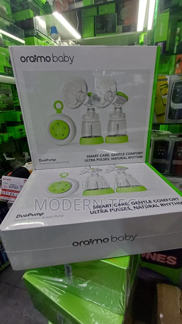Oraimo DouPump Double Electric Breast Pump /Milk Extractor - thumbnail 3