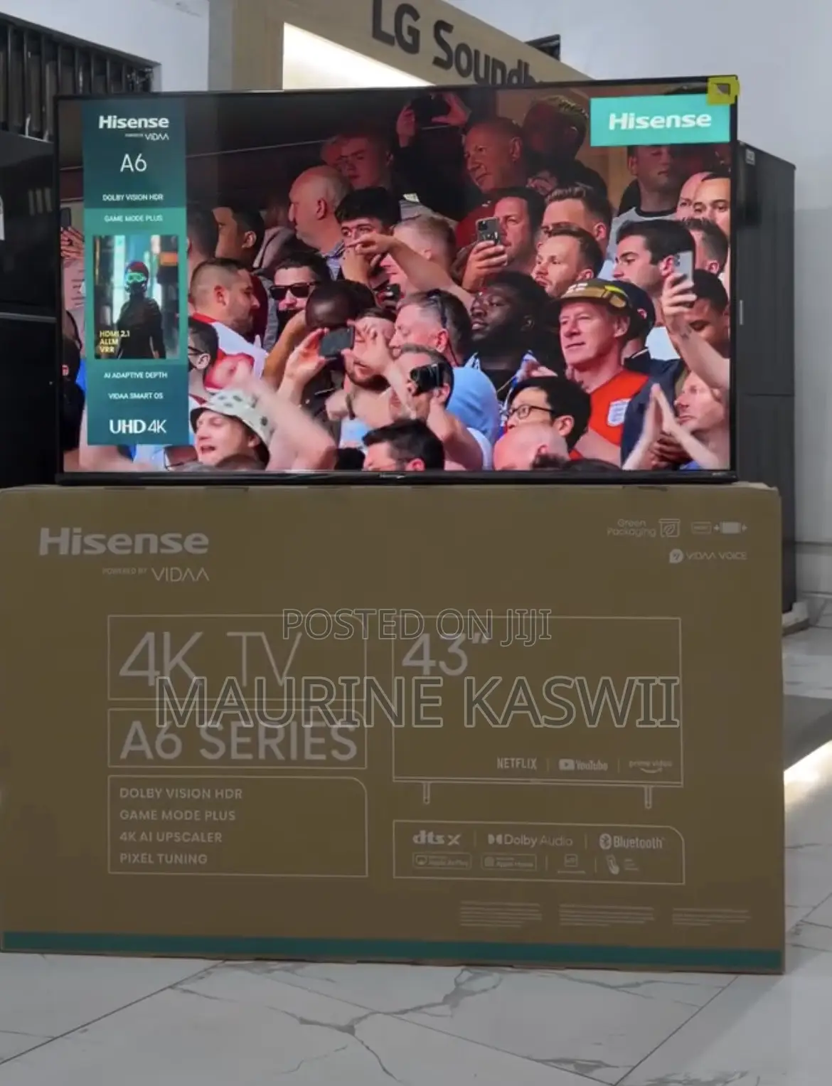 Hisense A6 SERIES 43” Inch