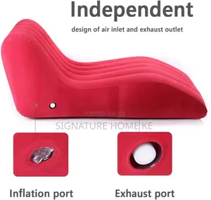 S-Shaped Inflatable Sofa