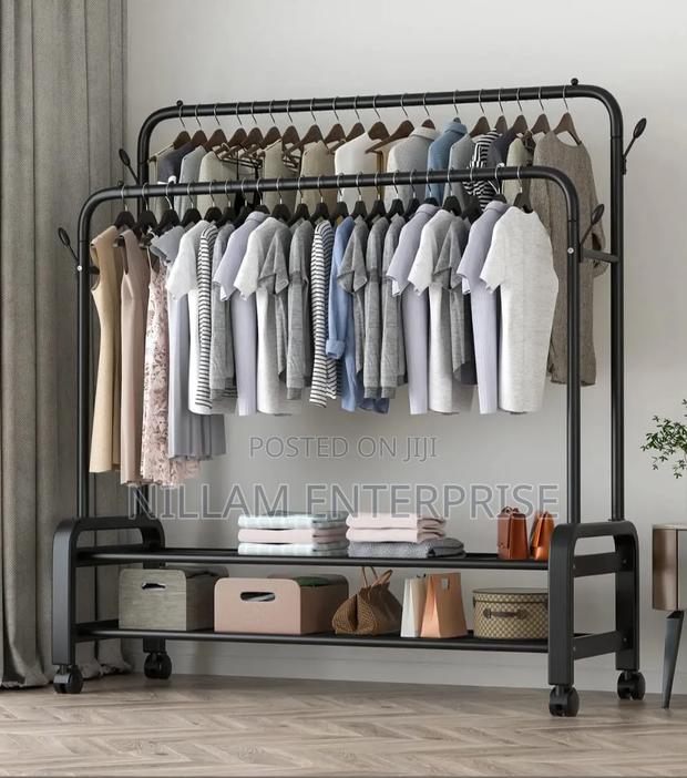 Advanced Double Layer Garment Rack - thumbnail 2