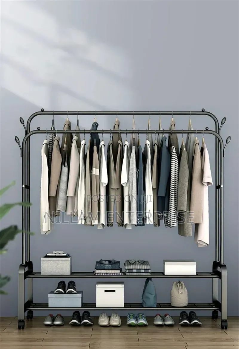 Advanced Double Layer Garment Rack
