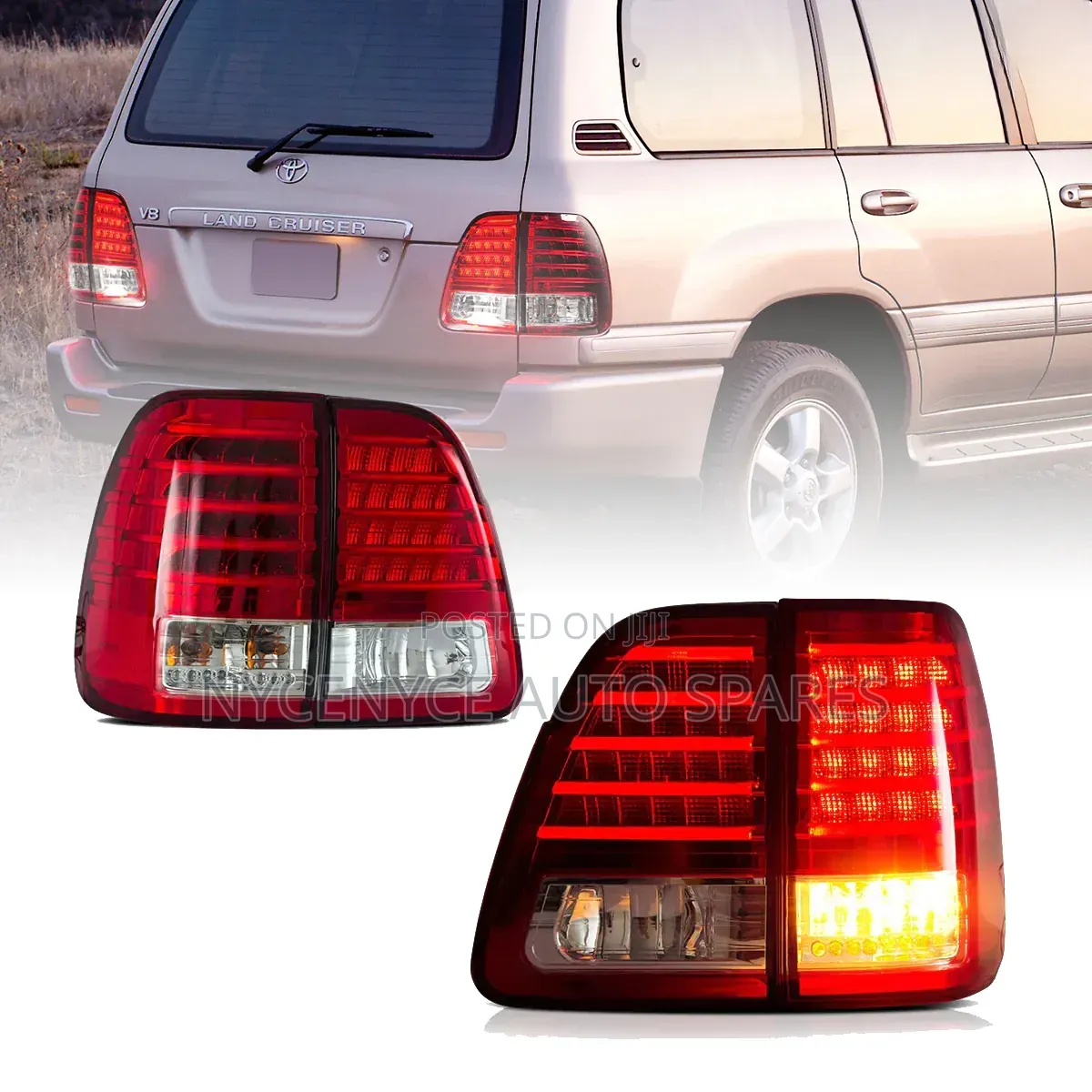 Toyota V8 100 Series Backlight and Bootlight