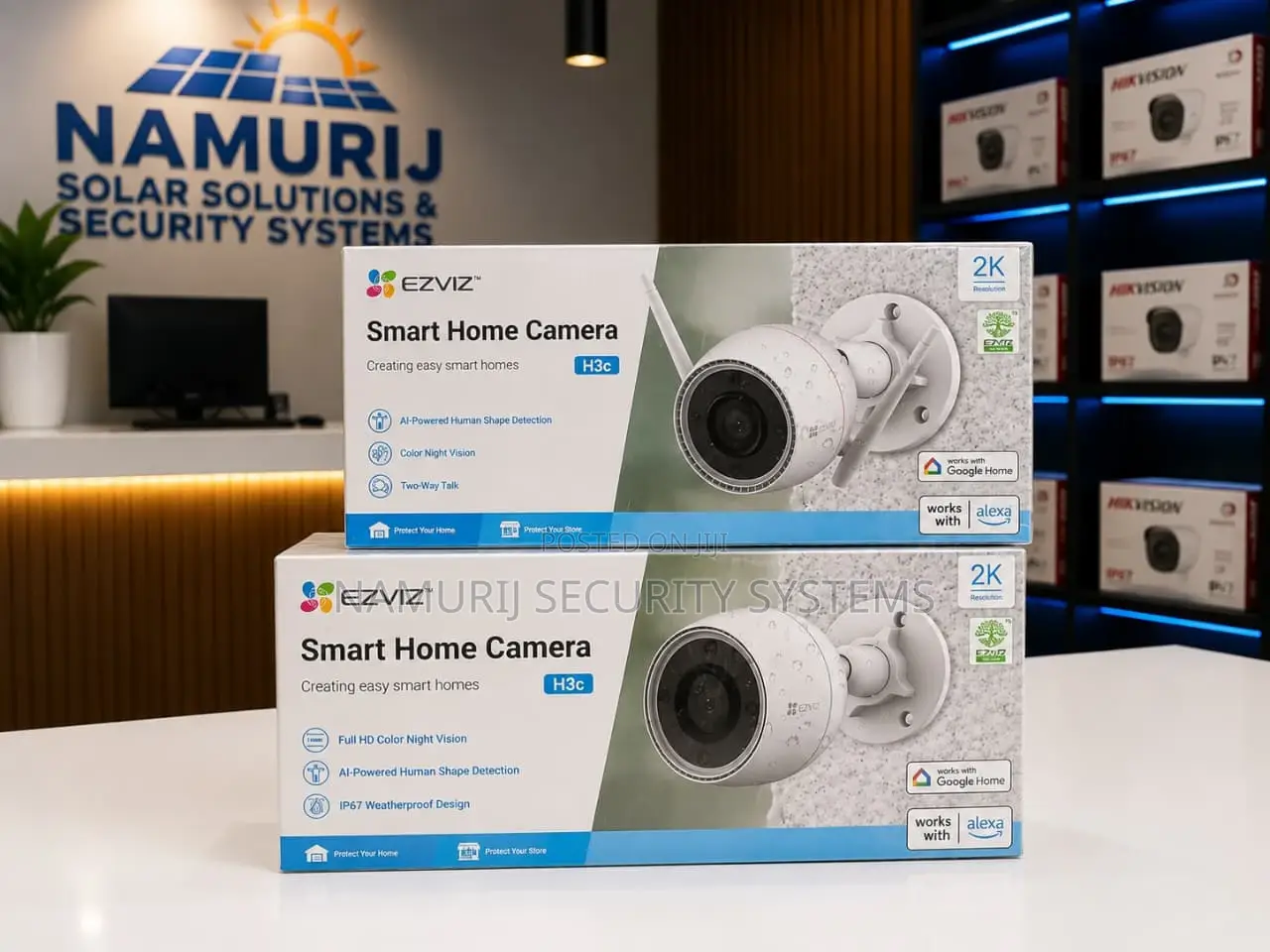 EZVIZ H3C Outdoor WiFi CCTV Camera | Smart AI Security Camera