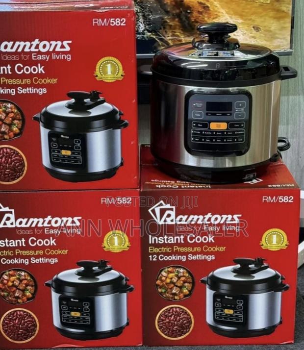Ramtons 6litres Pressure Cooker Electric - thumbnail 2