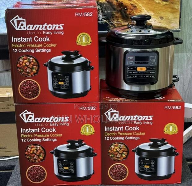Ramtons 6litres Pressure Cooker Electric