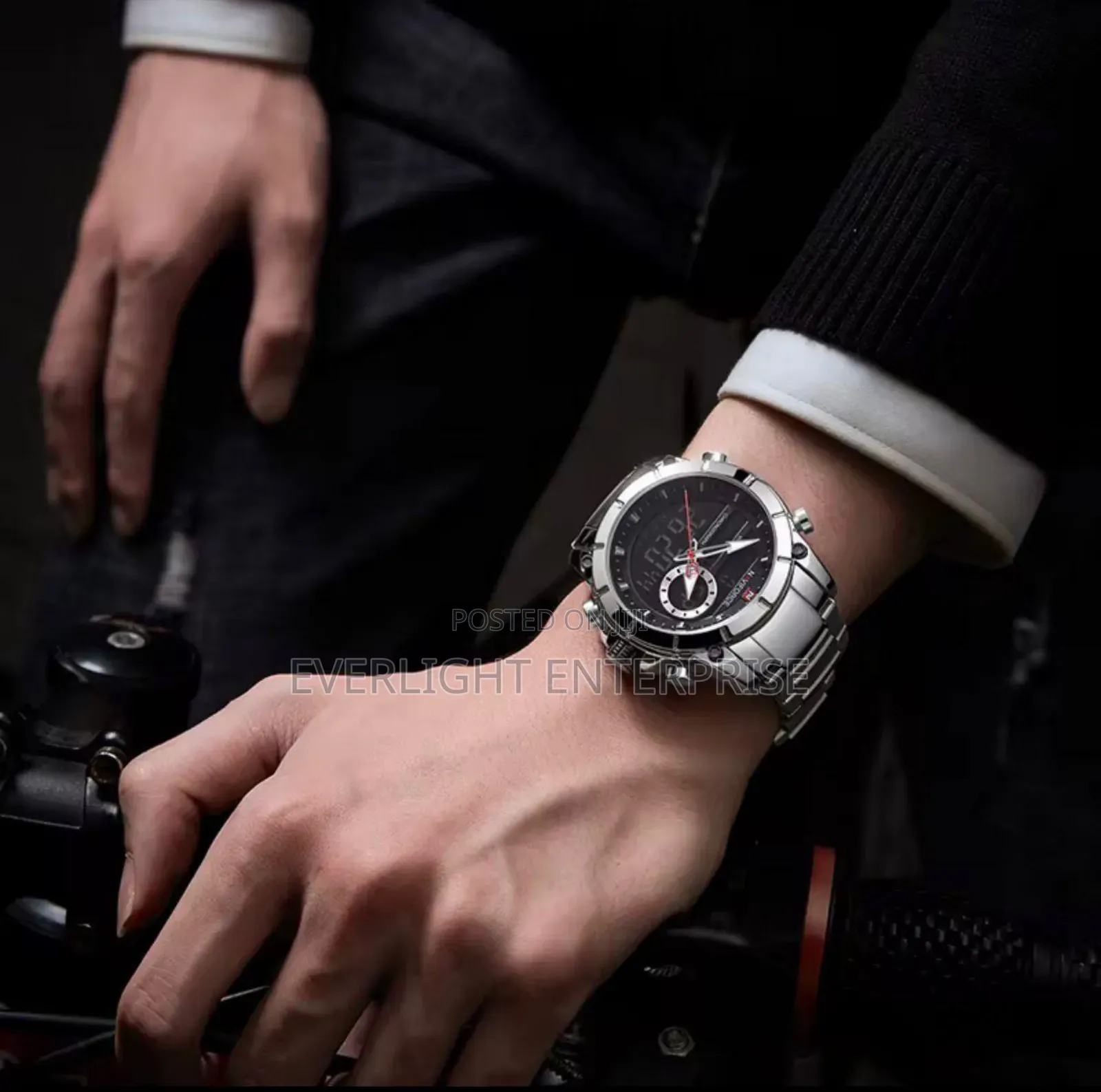 Water Resistant Naviforce Gents Watch #Nf9163