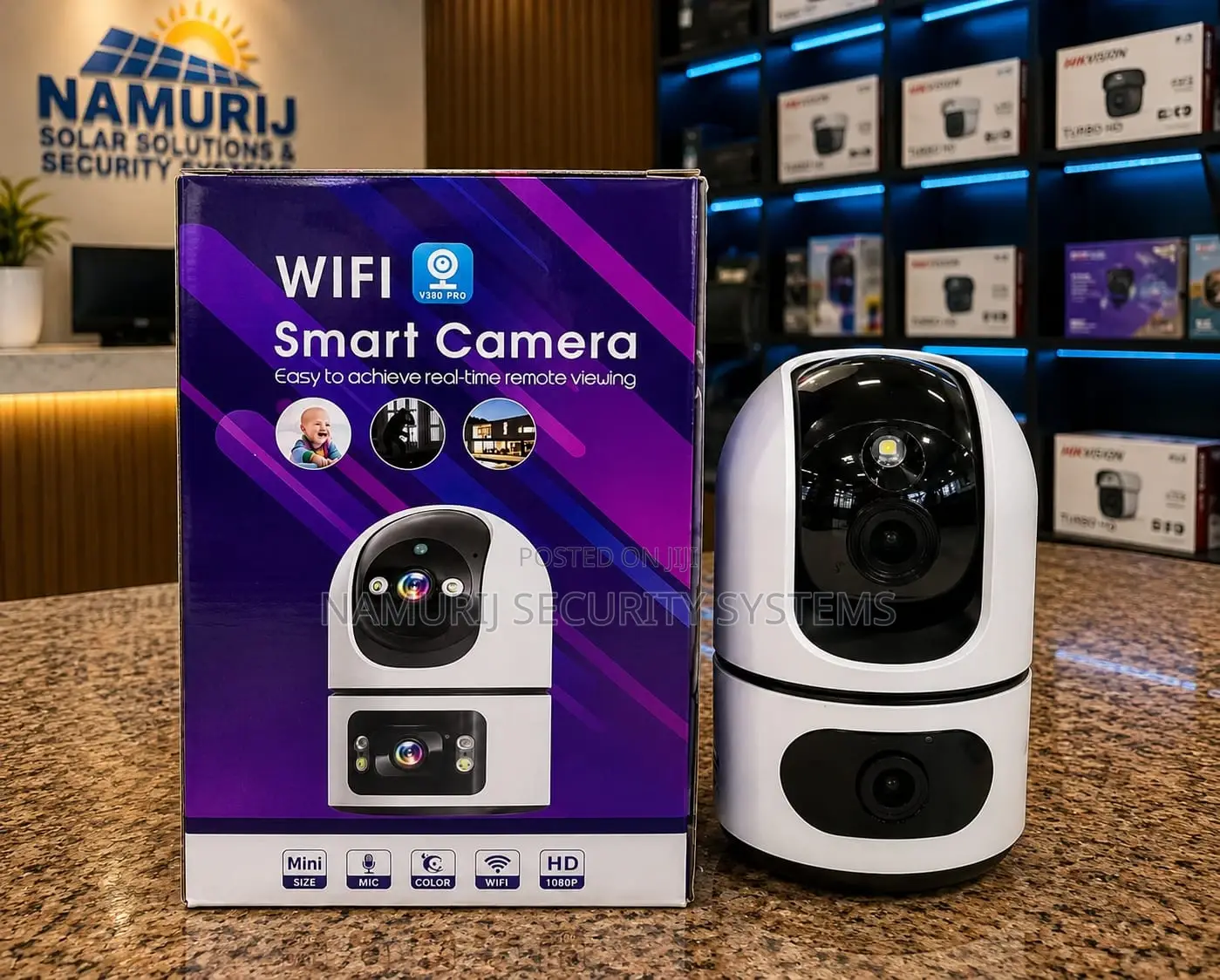 V380 Pro WiFi Smart CCTV Camera | Remote Monitoring
