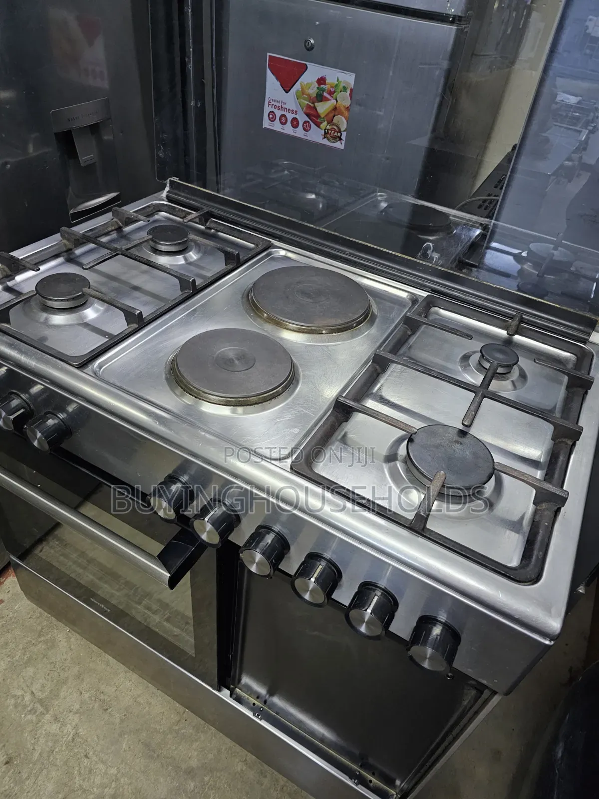 Simfer 60x90 Stainless Cooker 4gas+2electric