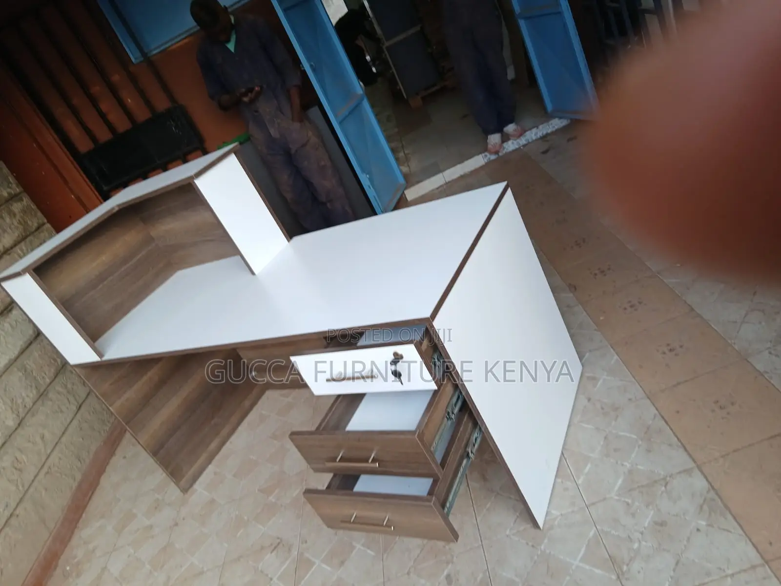 Customized Front Office Reception Desk-120cm