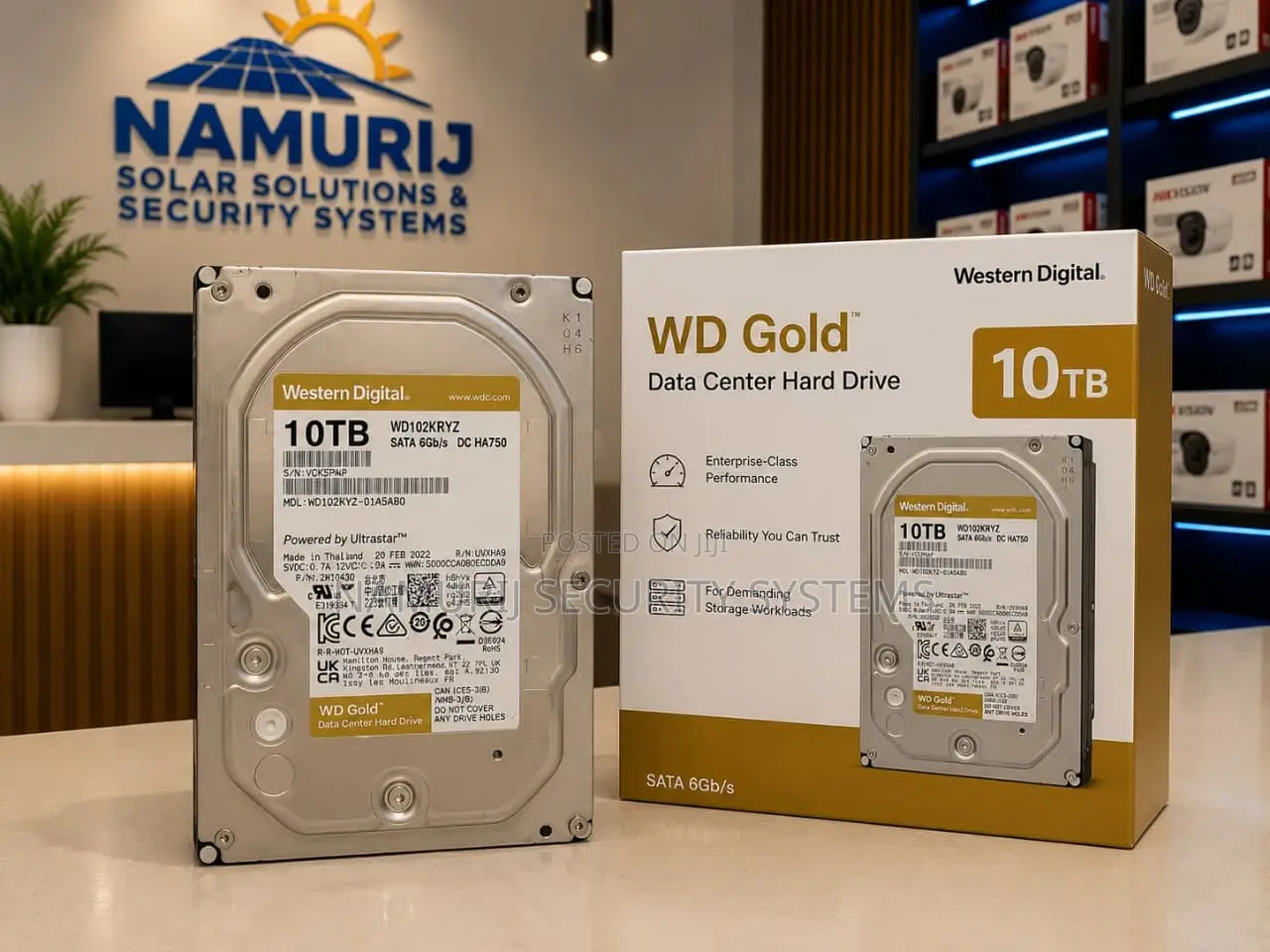 Western Digital 10TB HDD | CCTV Surveillance Hard Drive | NVR DVR