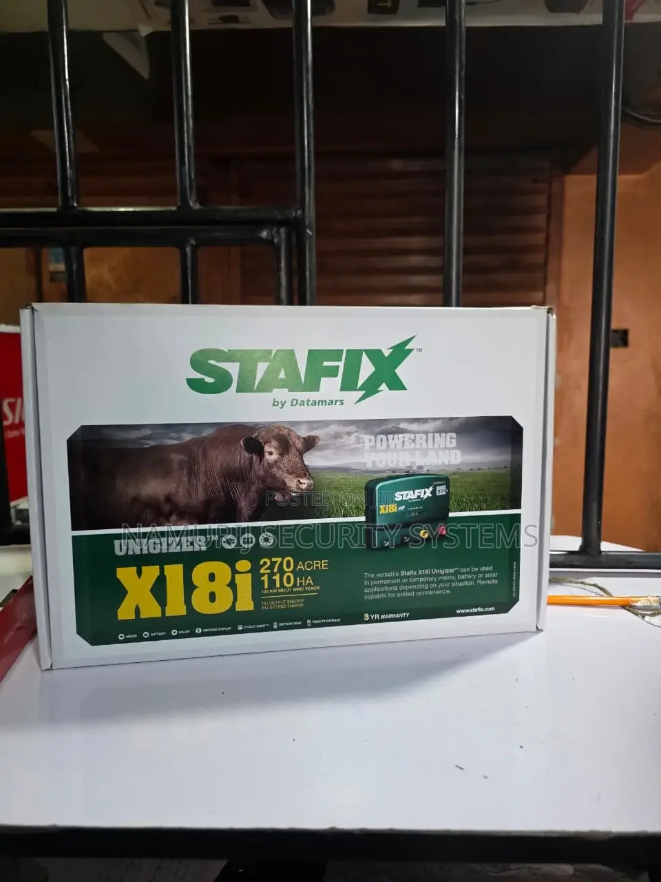 Stafix X18i Electric Fence Energizer | Electric Fence Security System