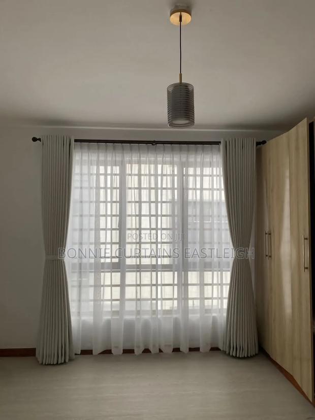 White Curtains With Rings