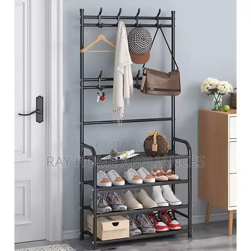 Multi-Functional Shoe and Hat Rack Size : 60x26x170cm