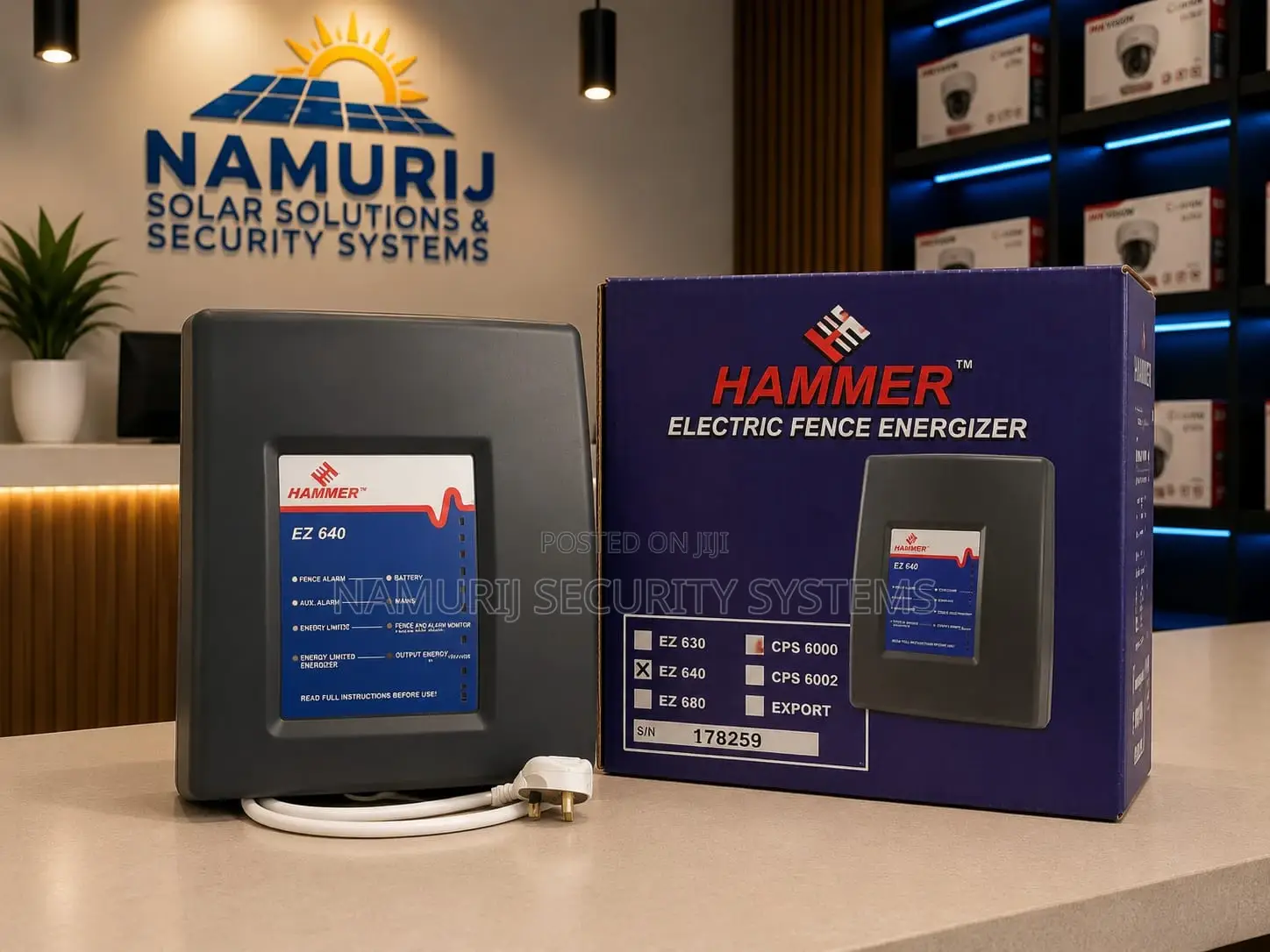 Hammer EZ640 Electric Fence Energizer | Fence Security System