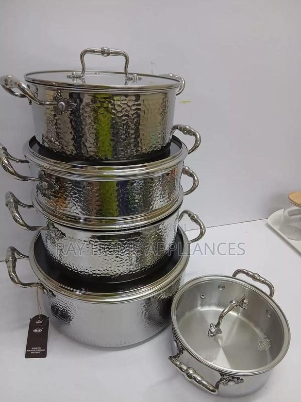 Premium High Quality Tripply S/S Stainless Steel Cookware Set