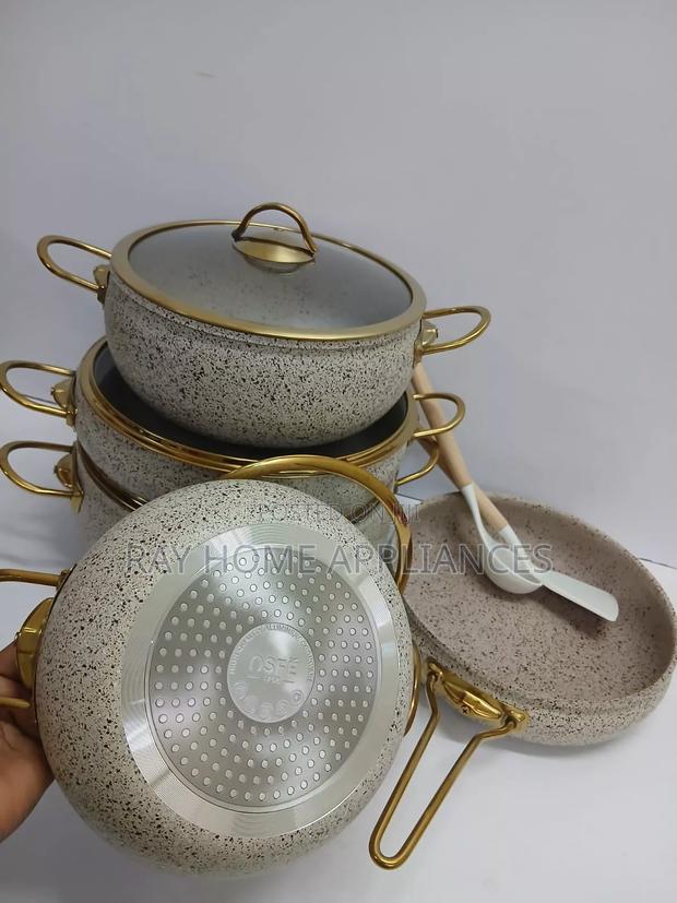 Granite Coating Cookware Set 9 Pieces