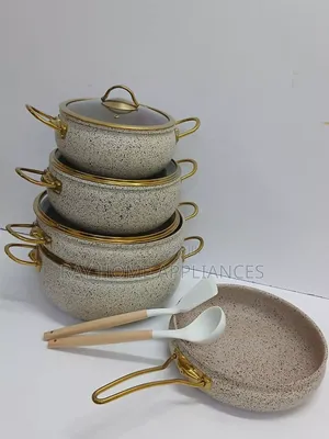 Granite Coating Cookware Set 9 Pieces