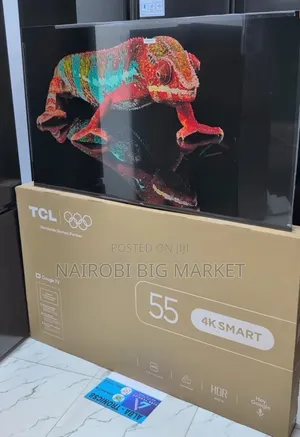 New Model TCL 55 4 K HDR Smart TV