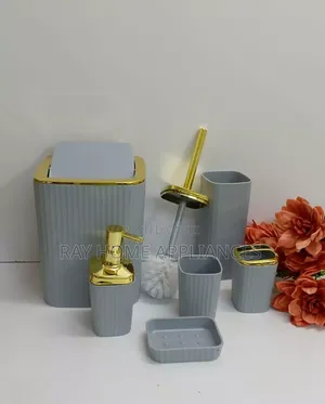 Bathroom Accessories Set Square in Shape A