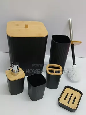 Bathroom Accessories Set Square in Shape A