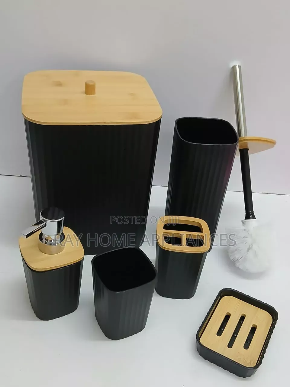 Bathroom Accessories Set Square in Shape A