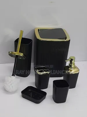 Bathroom Accessories Set Square in Shape A