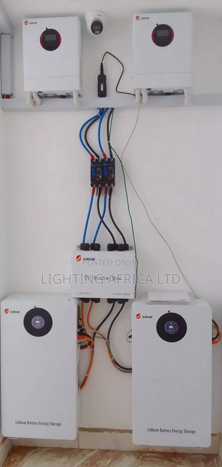 SRNE 16kwh - 51.2v Lithium Ion Battery 6000 Cycle Built-in BMS