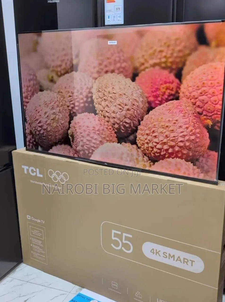 TCL 55 4 K HDR Smart TV Android 12