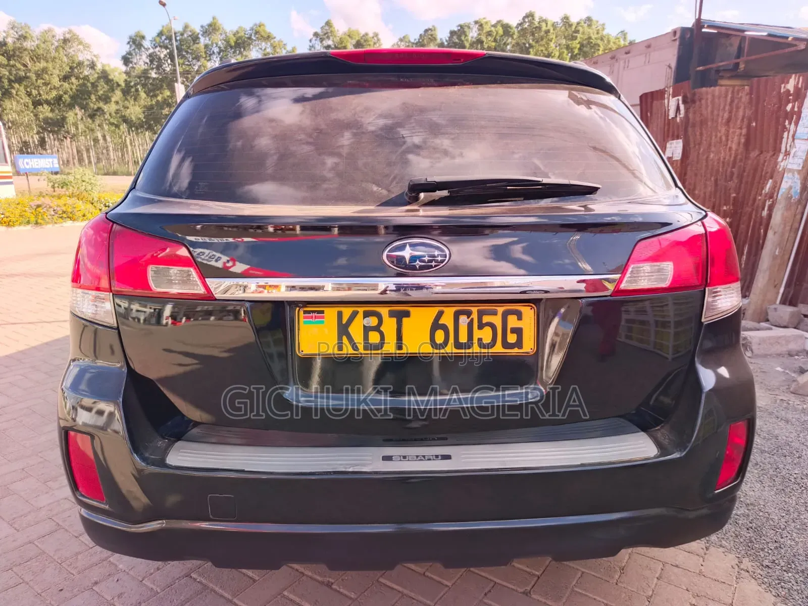 Subaru Outback 2012 Black